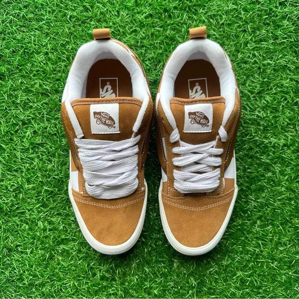 Vans Knu Skool Mega Check Brown - Picture 10 of 10